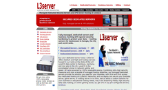 Desktop Screenshot of l3server.com